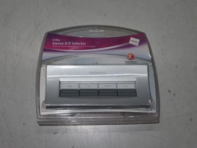 Radioshack 4-way Stereo A/V Selector 15-1983 - Image 1 of 4