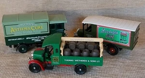 3 Green Corgi Vans Thorny croft C867 & AEC 508 - Picture 1 of 10