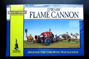 OOP Citadel / Warhammer Metal Empire Imperial Dwarf Flame Cannon BNIB 1992 - Picture 1 of 2