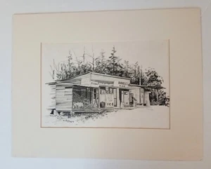 Burrells Place Mountain Rest SC Highway 107 Print 1993 Jim Boyle - Picture 1 of 4