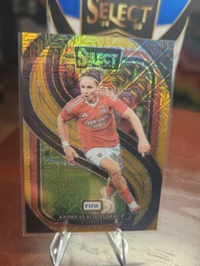 2024-25 Select FIFA Andreas Schjelderup Mezzanine Gold Mojo /10 - Bild 1 von 2
