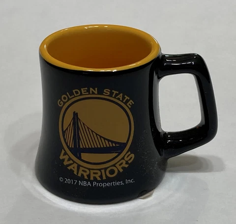 New Golden State Warriors 1 1/2 ounce Espresso Coffee Mug, Cup, NBA Cover