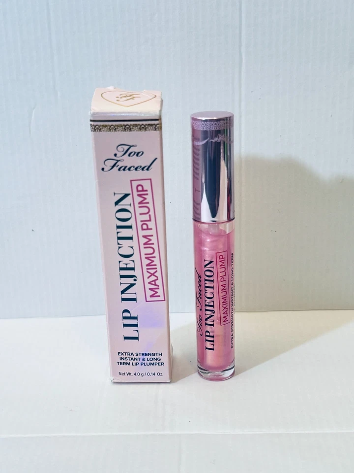 Too Faced Lip Injection Maximum Plump Lip Gloss 0.14 Oz New in Box - Image 1 of 1