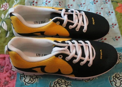 Iowa Hawkeyes Unisex Laced Sneaker Men 5-Womens 7 - Image 1 of 4