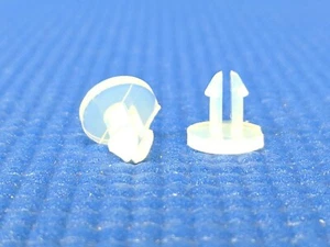 ID25-0215 Entegris/Fluoroware Ausweisknopf, natürliches Teflon, 5er Pack - Bild 1 von 2