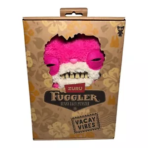 Zuru Fuggler Vacay Vibes Sketchy Squirrel Plush Pink New - Picture 1 of 3