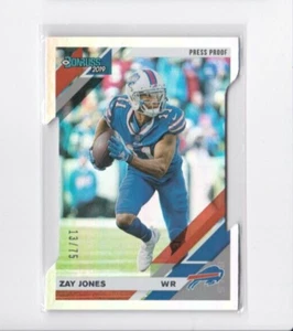 ZAY JONES 2019 PANINI DONRUSS DIE CUT PRESS PROOF SILVER PARALLEL CARD-#'D/75 - Picture 1 of 24