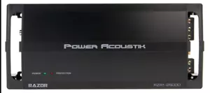 Power Acoustik RZ1-2500D | 2500W Razor Series Monoblock Verstärker (2 Ohm stabil) - Bild 1 von 1