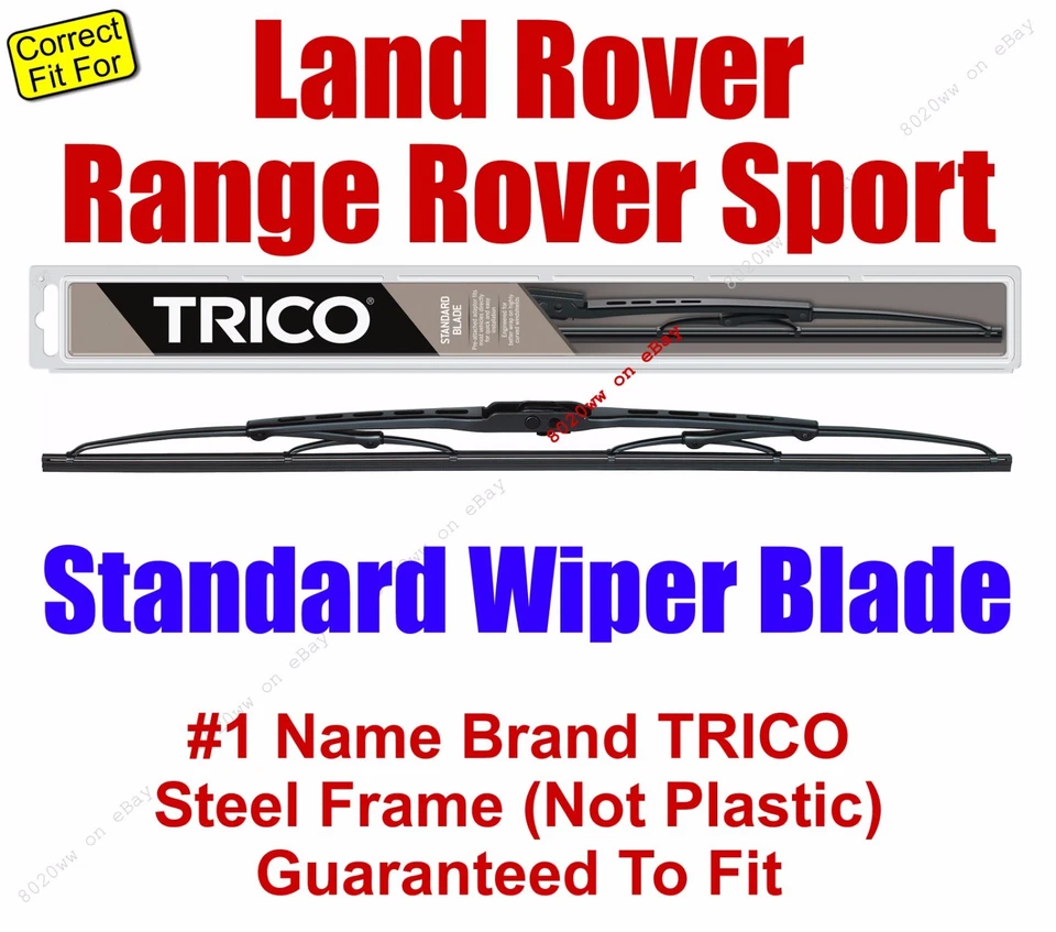 Wiper Blade Standard Grade fit 2006-2013 Land Rover Range Rover Sport Qty1 30221 - Image 1 of 1