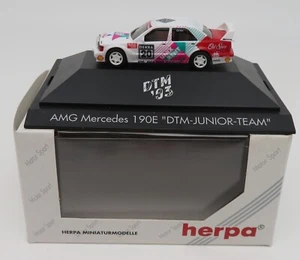 Herpa Ho 1/87 Mercedes 190 E AMG Evo 2 DTM 93 Junior Team #20 Grau Unix #035798 - Foto 1 di 8