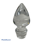  4 pouces grande prise cristal en verre pyrex NEUVE - J4