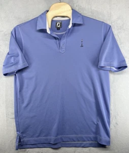 Camisa polo de golf Footjoy FJ ajuste atlético Carmel Country Club púrpura para hombre XL - Imagen 1 de 6