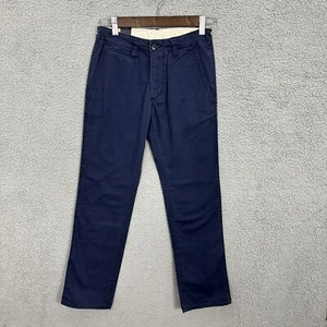 Gap Blue Chino Straight Leg Pants Boy 14 Adjustable Waist Preppy School Uniform - Picture 1 of 6