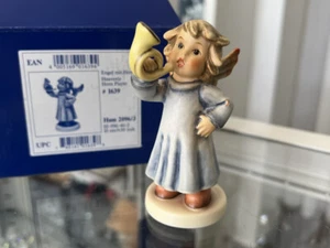  Hummel Figur 2096/J Engel mit Horn 10 cm. 1 Wahl mit Ovp - Top Zustand  - Bild 1 von 4