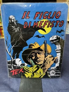 TEX The Son Of Mephisto Metal Plate Sergio Bonelli Edition 1999 - Picture 1 of 4