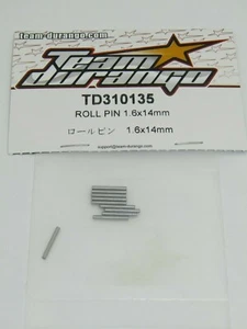 Team Durango - Roll Pin 1.6x14mm (10pcs) - TD310135 - Picture 1 of 3