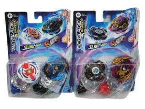 Beyblade Burst Surge Sling Shock Hyper Sphere 2 Packs T4 H5 B5 F Spinning Battle - Picture 1 of 2