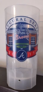MLB Atlanta Braves 2017 Inaugural Season SunTrust Park Plastic Cup Mug - Picture 1 of 6