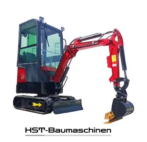 HST-10 Minibagger mit Kabine, 1 T - Bild 1 von 15