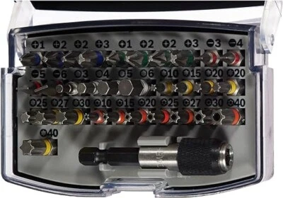 Coffrets d'embouts de vissage Extra Hard Bosch Accessories 32 pièces   PH PZ TH. - Photo 1/4