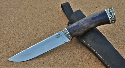 S390 Stahl ROSTFREI Outdoor Messer Nazarov Knives  Handarbeit HRC70 Вепрь - Bild 1 von 4