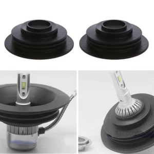2pcs Car Headlight Dust Cover Cap 3.2cm for LED HIDS Halogen Bulb Universal - Picture 1 of 12