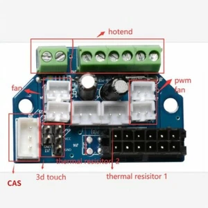 Geeetech Extruder Extension Board for A20 A10 A30 3D Drucker GT2560 V4.0 Board - Bild 1 von 1