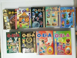 Lot of 9 O-EI-A Preisführer / Collection Guides - Several Years - Picture 1 of 10