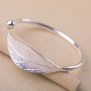 2 Count Retro -Blattarmband Fräulein Manschettenarmbänder Für Damen - Bild 1 von 12