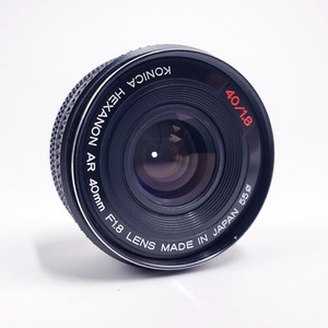 Konica Hexanon AR f/1.8 40mm Pancake Lens 40/1.8 - No Caps