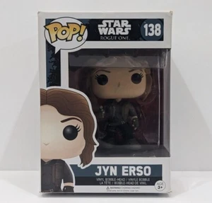 Funko POP! Jyn Erso #138 Star Wars Rogue One Movie Disney Bobble-Head Vinyl Toy - Picture 1 of 7