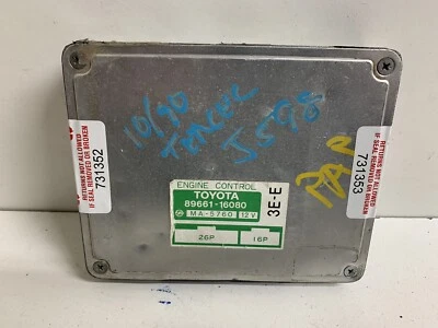 Control informático motor Toyota Tercel 1991-1994 ecu ecm pcu pcm 89661-16080 OEM Foto 1 de 4