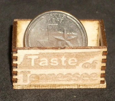 KREBS KRATES Dollhouse Miniature Taste of Tennessee Produce Crate 1:12 Food Market Store
