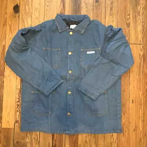 Habana Casual Joe Denim Jacket - Quilted Inside - Button Up Front - 4 Pockets - Picture 1 of 17