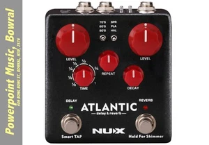 NU-X NDR-5 Atlantic Delay & Reverb Pedal NUX - Picture 1 of 4