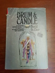 Drum and Candle by David St. Clair, BCE HC/DJ, Brazilian Voodoo Spiritism Hexes - Imagen 1 de 9