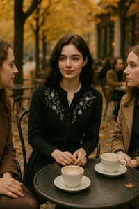 Vintage Strickjacke Oma Pullover 50er Jahre schwarz Perlen Pailletten Gr. XS/S Jane Irwill - Bild 1 von 13