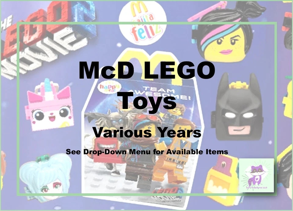 Juguetes LEGO McDonald's - Varios juegos - Varios años - ¡Elige! Foto 1 de 1