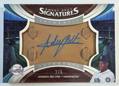 2006 Upper Deck Sweet Spot Adrian Beltre Sweet Spot Signatures Auto #/5 - Image 1 of 2
