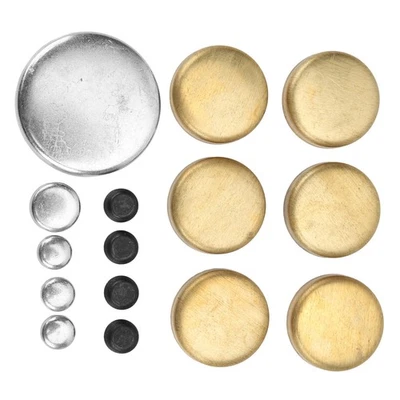 Kit de plugues congeladores de latão plugues de expansão de motor duráveis para ZMEY - Imagem 1 de 4