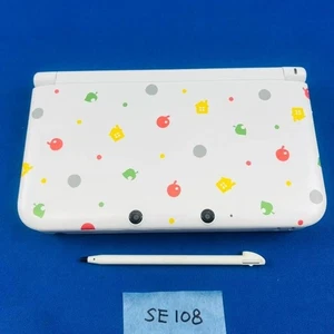 ◇SE108 Nintendo 3DS LL Animal Crossing Edition Handheld-System – weiß japanisch - Bild 1 von 10