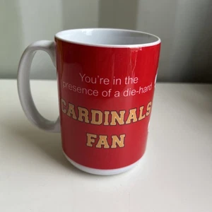 Cardinals Ventaglio Caffè Tazza Ceramica Die Hard Ventagli Cheer Di conseguenza Zitto - Foto 1 di 8
