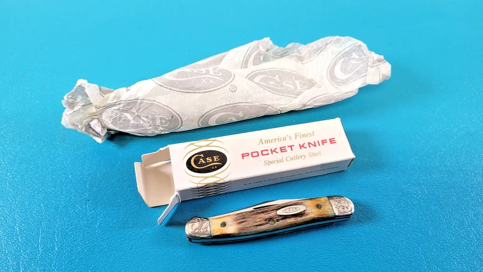 CASE XX 52109X 1905-1980 75 Aniversario Edición Limitada 980 Grabado en Caja TR614 Foto 1 de 4