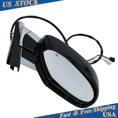 Se adapta a Cadillac Escalade Base ESV Base 2007-2014 Espejos retrovisores lado derecho mano térmica Foto 1 de 4