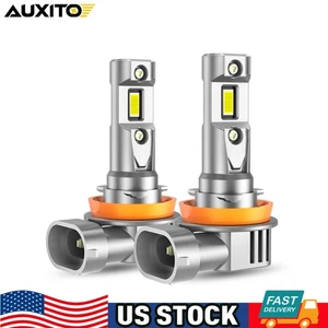 OXILAM H11 LED Headlight Bulb Conversion Kit Wireless Fanless Plug Play 6500K B - Picture 1 of 10