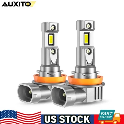 OXILAM H11 LED Headlight Bulb Conversion Kit Wireless Fanless Plug Play 6500K B - Image 1 of 4