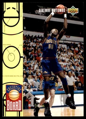 Dikembe Mutombo 1993-94 Upper Deck #431 Nuggets NBA READ FREE SHIP AutographDen - Image 1 of 2