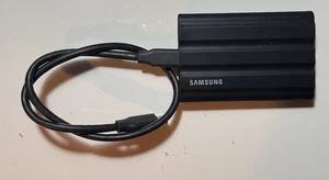 SAMSUNG T7 Shield 2TB Solid State Drive SSD Used MU-PE2T0S Cable Included - Picture 1 of 4
