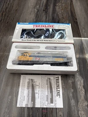 Walthers Trainline EMD F40Ph Locomotive Via Rail #6444 931-332  R.110 - Image 1 of 4