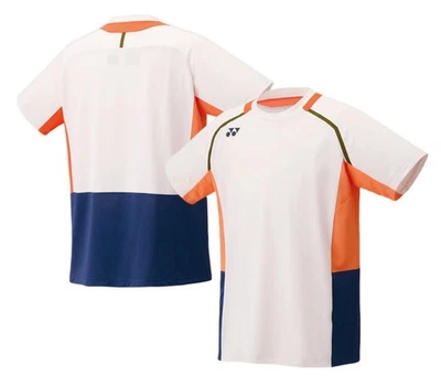 YONEX 25F/W Men's Badminton T-Shirts National Team Uniform Tee Natural 10637YX - Image 1 of 4